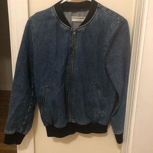 Jean Bomber Jacket